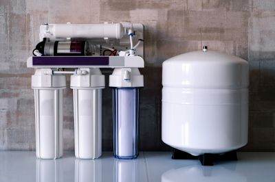 Water Softener System at Home